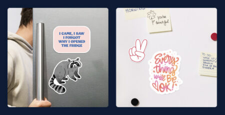 Custom magnets - example product