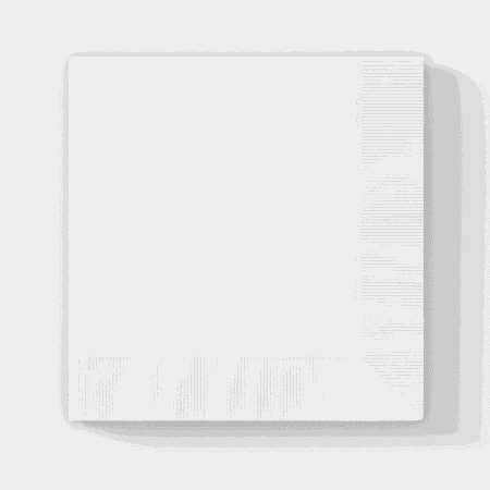 White Coined Napkins