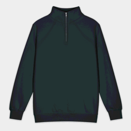 Unisex Premium Quarter Zip Sweatshirt | Lane Seven LS14014