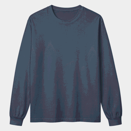 Unisex Garment Dye Heavyweight Long Sleeve Tee | Bella + Canvas 4851GD