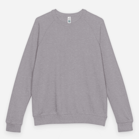 Unisex French Terry Raglan Crewneck | Lane Seven LS13004