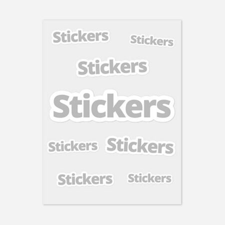 Kiss-Cut Sticker Sheet