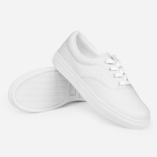 Women's Lace-Up Canvas Shoes