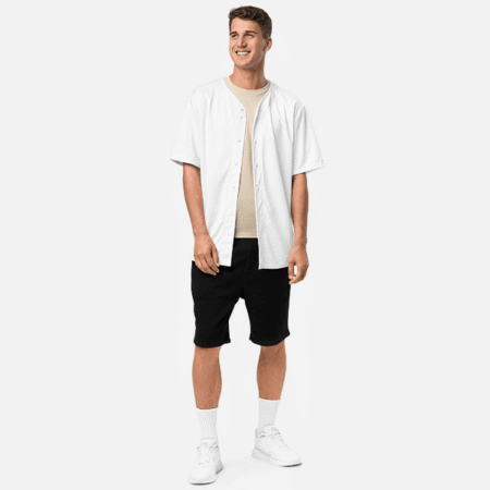 All-Over Print Recycled Unisex Baseball Jersey