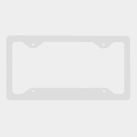 Metal License Plate Frame
