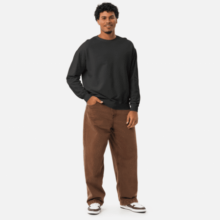 Unisex Garment-Dyed Lightweight Fleece Crewneck Sweatshirt I Comfort Colors 1466